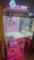 SPACE BEAR PLUSH CLAW CRANE MACHINE PINK BRAND NEW