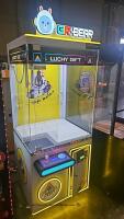 SPACE BEAR PLUSH CLAW CRANE MACHINE YELLOW BRAND NEW!!!