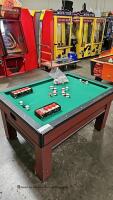 ATOMIC BUMPER POOL TABLE