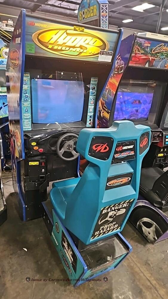 HYDRO THUNDER BOAT RACING ARCADE GAME MIDWAY