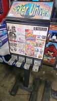 STICKER UNIVERSE BULK FLAT VENDING STAND