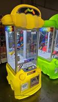 HAPPY CLAW MAGIC GLOW PLUSH CLAW CRANE MACHINE YELLOW