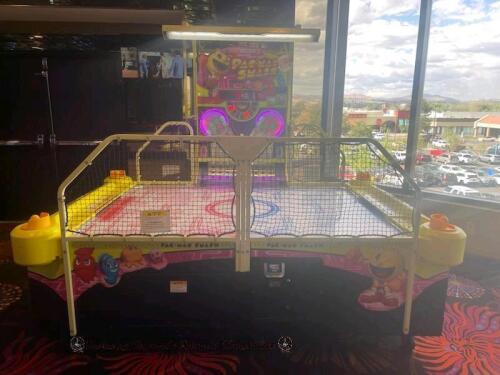 PAC-MAN SMASH 4 PLAYER AIR HOCKEY TABLE ARCADE NAMCO