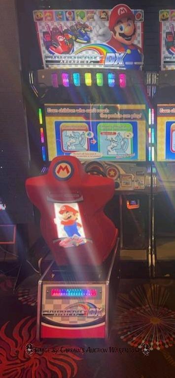 MARIO KART DX ARCADE GP RACER SINGLE SEAT ARCADE GAME #1