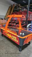 AIR HOCKEY DYNAMO FIRE STORM W/ OVERHEAD SCORING