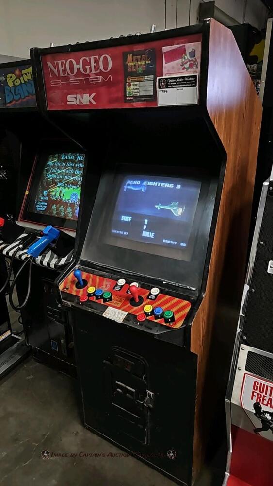キノ西　2台まとめ ERECTA NEO GEO SNK UPRIGHT ARCADE GAME