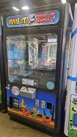 40" WIN IT BUY IT NOW IMPULSE PLUSH CLAW CRANE MACHINE