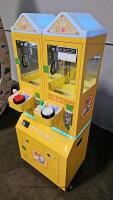 MINI CRANE YELLOW DUAL PRIZE REDEMPTION GAME