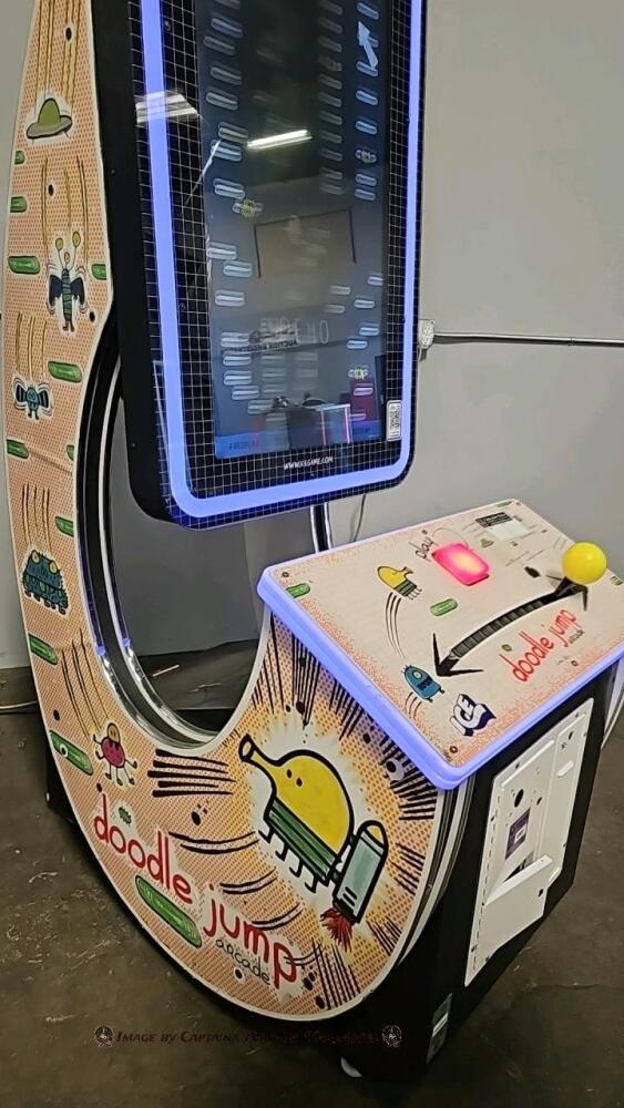 DOODLE JUMP VIDEO TICKET REDEMPTION ARCADE GAME