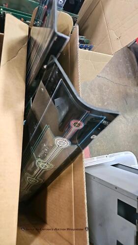 BOX LOT - TRON ARCADE PLASTICS & MISC