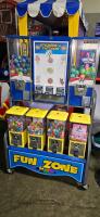FUN ZONE STICKERS & STUFF BULK VENDING RACK BLUE