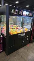 60" ANIMAL HOUSE PLUSH CLAW CRANE MACHINE RAINBOW