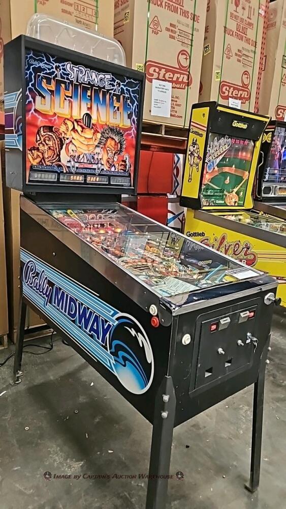STRANGE SCIENCE PINBALL MACHINE by BALLY 1986