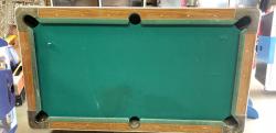 POOL TABLE 7' GLOBAL SLATE TOP COIN OP