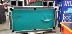 POOL TABLE 7' SHELTI SLATE TOP COIN OP