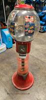 ROADRUNNER SPIRAL GLOBE GUMBALL MACHINE OK MFG.