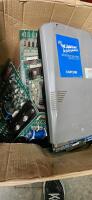 1 BOX LOT- MISC ARCADE GAME PCB'S ETC.