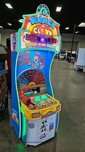 WHACK A CLOWN MALLET REDEMPTION GAME by ICE