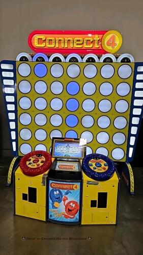 CONNECT 4 DELUXE TWO PLAYER TICKET REDEMPTION GAME HASBRO BAYTEK