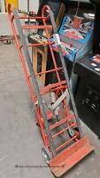 1 LOT- UPRIGHT RED DOLLY CABINET MOVER