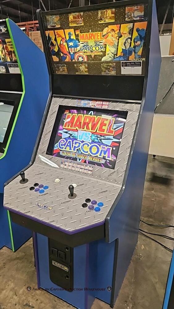 MARVEL VS CAPCOM BIG BLUE Q-SOUND ARCADE GAME CAPCOM