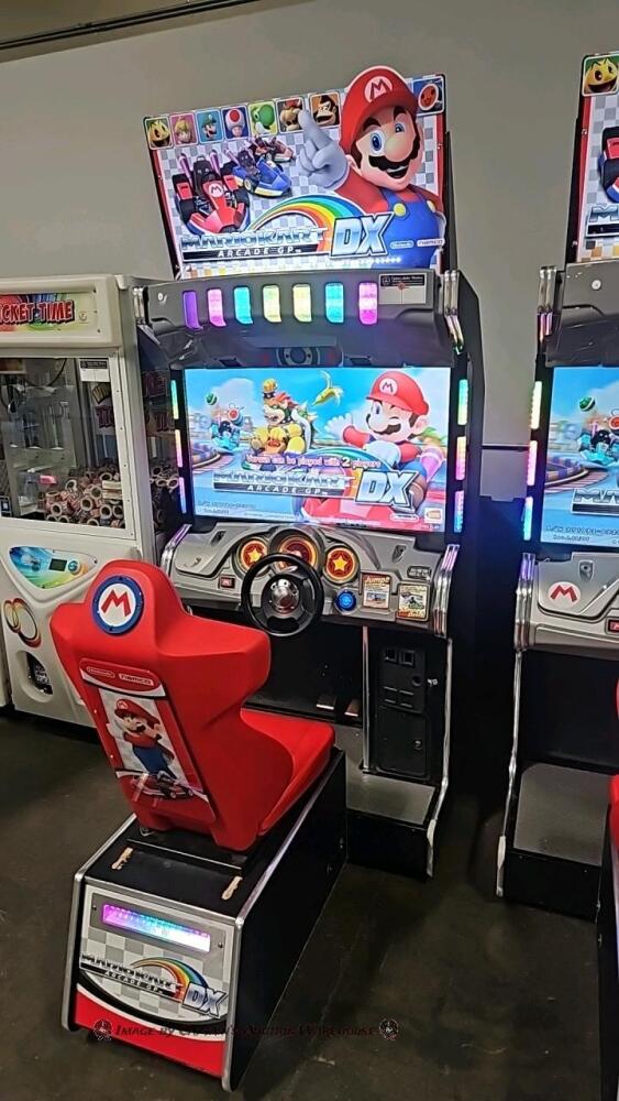 MARIO KART DX ARCADE GP RACER SINGLE SEAT ARCADE GAME #1