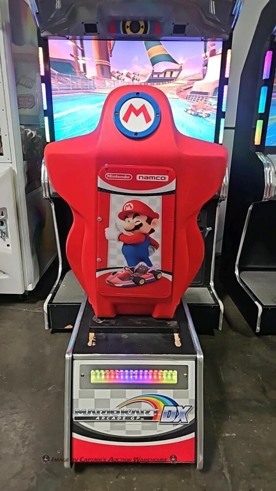MARIO KART DX ARCADE GP RACER SINGLE SEAT ARCADE GAME #1