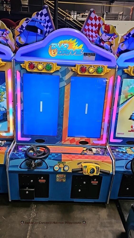 DUO DRIVE KIDS TICKET REDEMPTION ARCADE GAME UNIS PROJECT #3