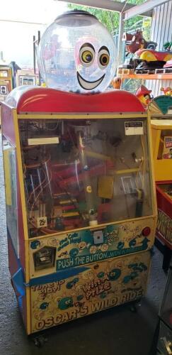 OSCARS WILD RIDE GUMBALL MACHINE NOVELTY KIOSK