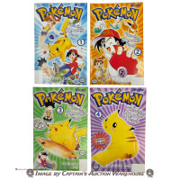 POKÉMON PIKACHU SHOCKS BACK MANGA SET VOL. 1-4 BY TOSHIHIRO ONO VIZ COMICS