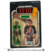 STAR WARS:RETURN OF THE JEDI LANDO CALRISSIAN (SKIFF GUARD DISGUISE) KENNER 1983 ACTION FIGURE ACTION FIGURE