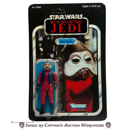 STAR WARS:RETURN OF THE JEDI NIEN NUNB KENNER 1983 ACTION FIGURE
