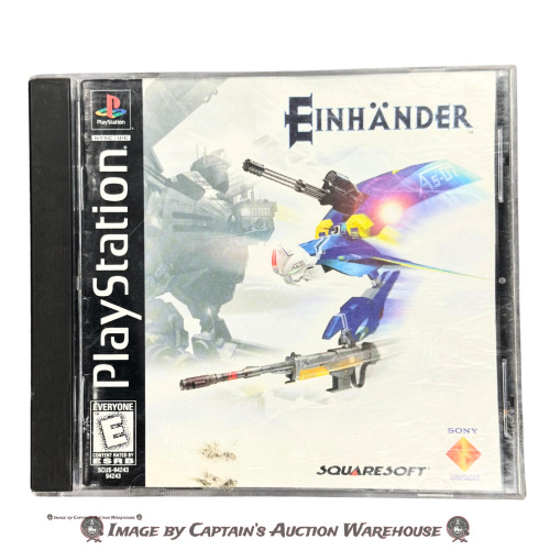 EINHANDER BY SQUARESOFT SHOOT 'EM UP PLAYSTATION GAME