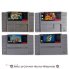 SUPER NINTENDO MARIO GAME LOT – SUPER MARIO WORLD, SUPER MARIO KART, SUPER MARIO ALL-STARS & SUPER MARIO RPG