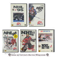 NHL HOCKEY SEGA GENESIS EA SPORTS COLLECTION - 94,95,96,97, & 98
