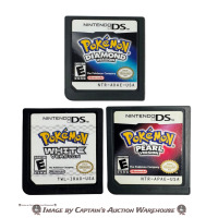 POKÉMON NINTENDO DS PEARL, WHITE, & DIAMOND VERSION