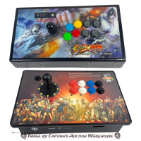 OFFICIAL STREET FIGHTER 15TH ANNIVERSARY EDITION ARCADE STICK & STREET FIGHTER TEKKEN ARCADE FIGHTSTICK CONTROLLER V.S. EDITION XBOX 360 MADCATZ