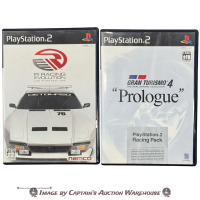 PLAYSTATION 2 RACING GAME LOT: R: RACING EVOLUTION & GRAN TURISMO 4 PROLOGUE