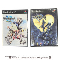 PLAYSTATION 2 KINGDOM HEARTS GAME LOT: KINGDOM HEARTS & KINGDOM HEARTS FINAL MIX