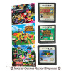 NINTENDO DS GAME LOT: SUPER MARIO 64 DS, ANIMAL CROSSING WILD WORLD, ZELDA PHANTOM HOURGLASS W/NINTENDO SWITCH PROMOTIONAL ADVERTISEMENT