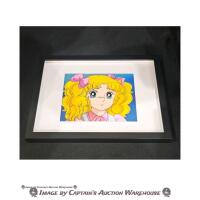 CANDY CANDY ANIME MOVIE CELL MATTED/ FRAMED ART
