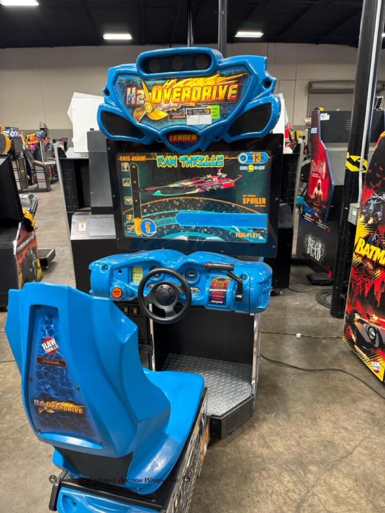 H2oVERDRIVE 42 LCD HYDRO BOAT RACING ARCADE GAME RAW THRILLS #2