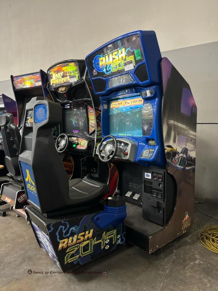 RUSH 2049 SITDOWN RACING ARCADE GAME ATARI