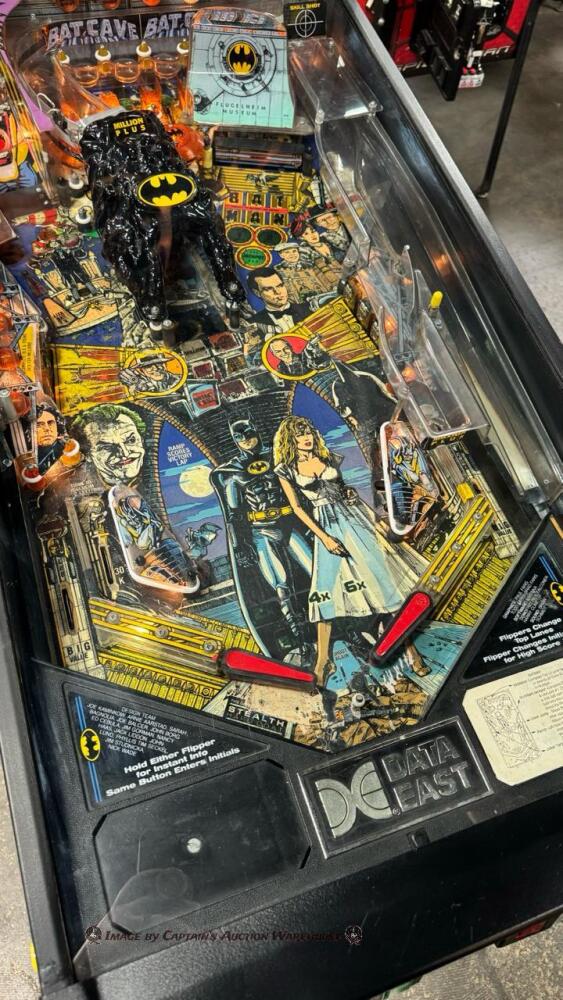 BATMAN PINBALL MACHINE DATA EAST