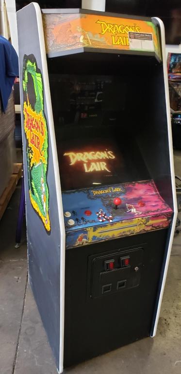 Dragons Lair Classic Upright Arcade Game Cabinet