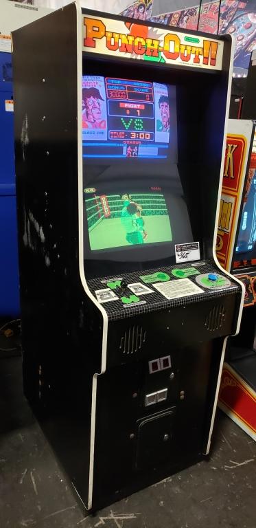 PUNCHOUT NINTENDO CLASSIC UPRIGHT ARCADE GAME