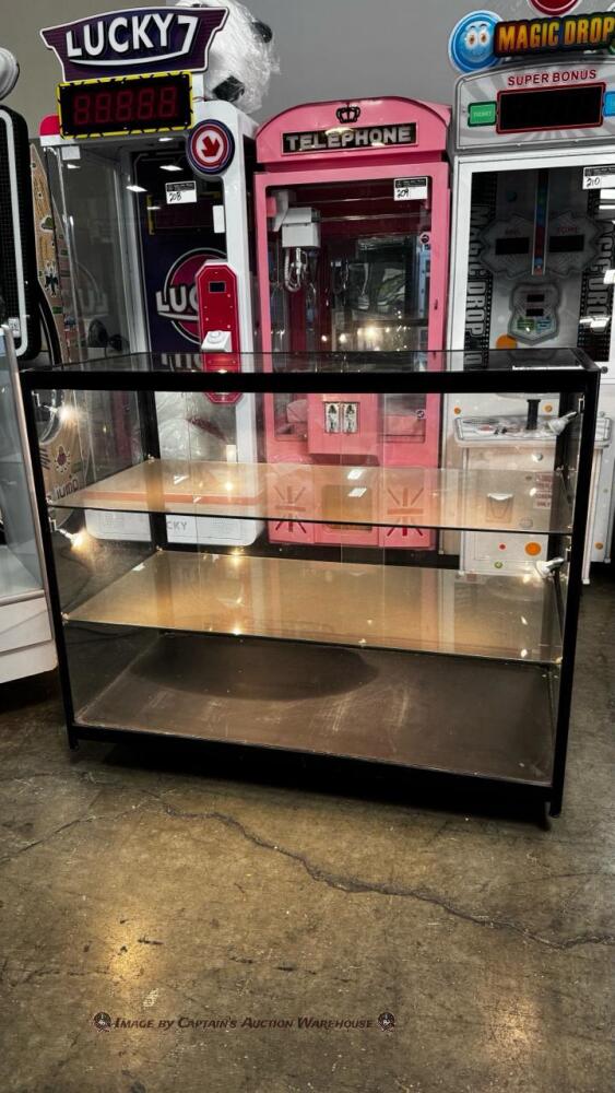 DISPLAY CABINET REDEMPTION CENTER DISPLAY