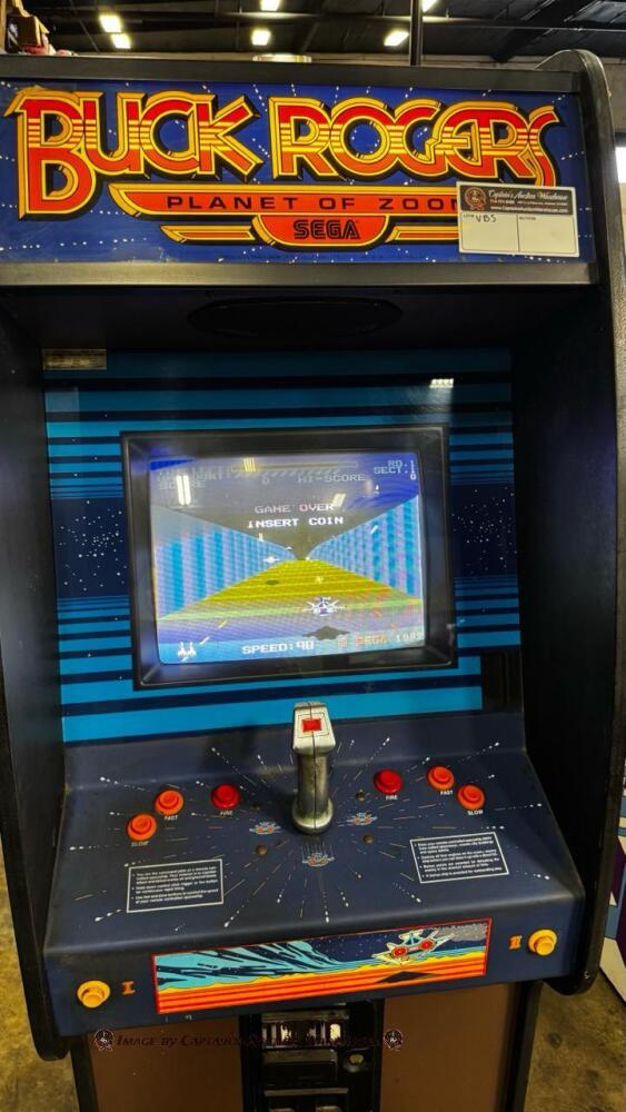 BUCK ROGERS AND THE PLANET OF ZOOM CLASSIC ARCADE GAME SEGA