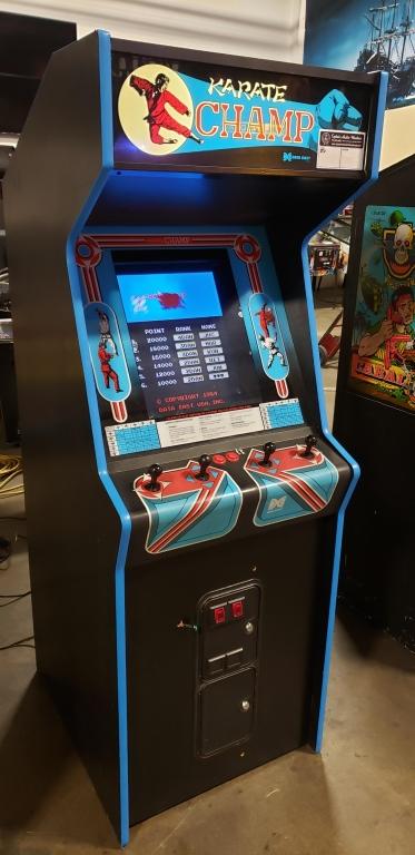 KARATE CHAMP CLASSIC UPRIGHT ARCADE GAME