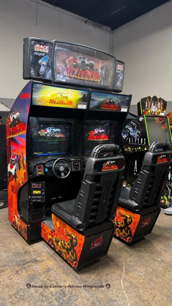 OFFROAD CHALLENGE UPRIGHT RACING ARCADE GAME MIDWAY